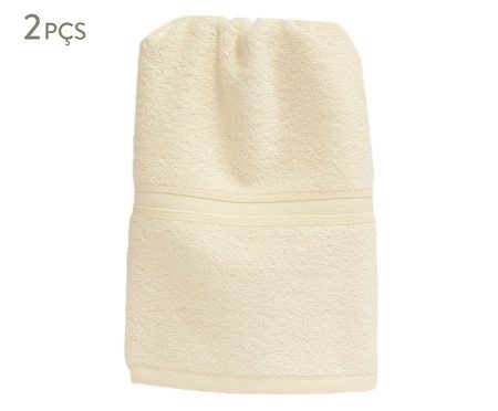 Toalha Egípcias para Lavabo Planite Amarelo 500G/M² - 30X50cm | Westwing