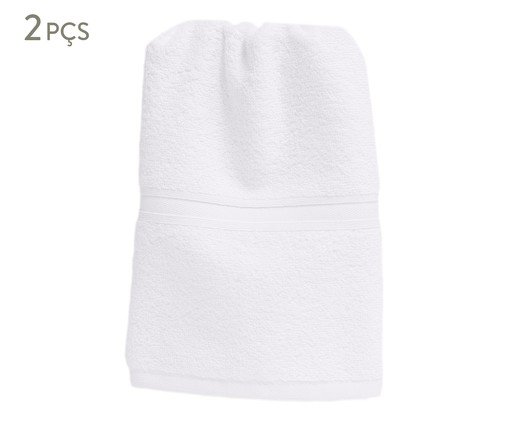 Toalha Egípcio Planite 500G/M² Branco - 30X50cm, Branco | WestwingNow