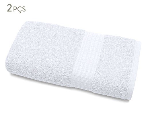 Toalha de Banho Dakota Branco, Branco | WestwingNow