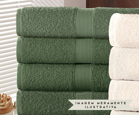 Toalha Nobre Olivia 500 G/M² - 81X150cm | Westwing