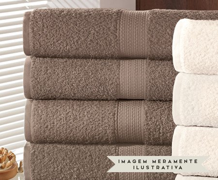 Toalha Nobre Khaki 500 G/M² - 81X150cm | Westwing