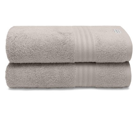 Toalha de Banho Platine Bege | Westwing