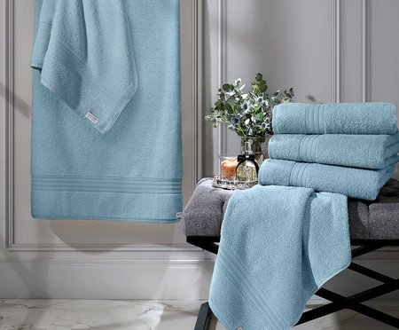 Toalha de Banho Platine Azul | Westwing