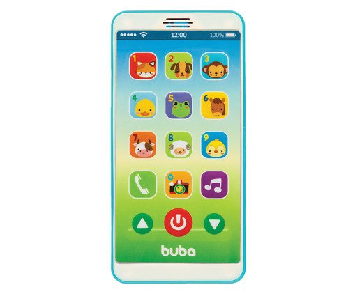 Brinquedo Baby Phone Hi Azul, Colorido | WestwingNow