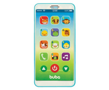 Brinquedo Baby Phone Hi Azul
