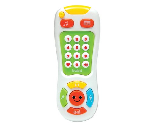 Controle Remoto Musical Branco, Colorido | WestwingNow
