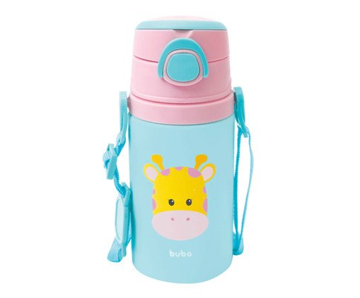 Garrafinha Animal Fun Girafa, Colorido | WestwingNow