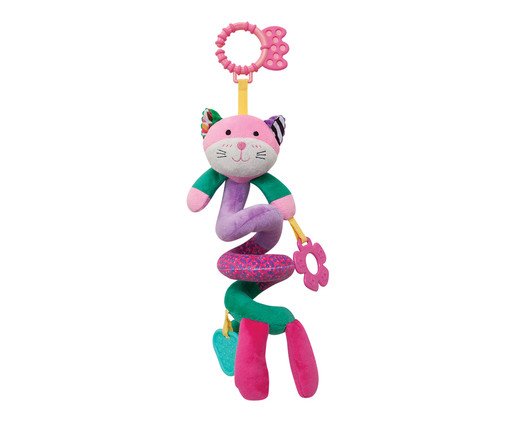 Brinquedo Gatinho Mola Happy Zoo, Colorido | WestwingNow
