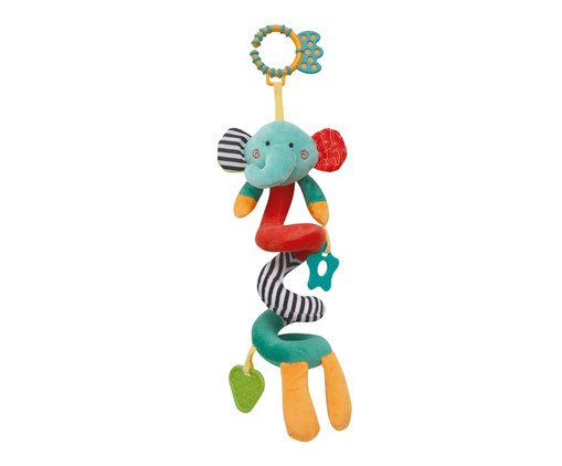 Elefantinho Mola Happy Zoo, Colorido | WestwingNow