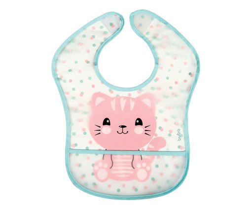 Babador com Bolso Gatinho, Colorido | WestwingNow