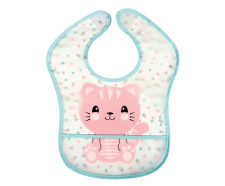 Babador com Bolso Gatinho
