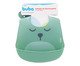 Babador de Silicone com Pega Migalhas Gumy Verde, Colorido | WestwingNow