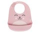 Babador de Silicone com Pega Migalhas Gumy Rosa, Colorido | WestwingNow