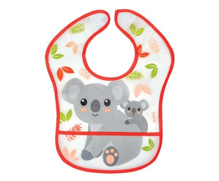 Babador com Bolso Coala