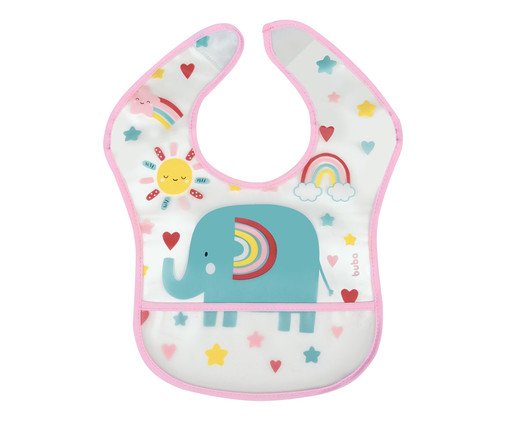 Babador com Bolso Arco Iris, Colorido | WestwingNow