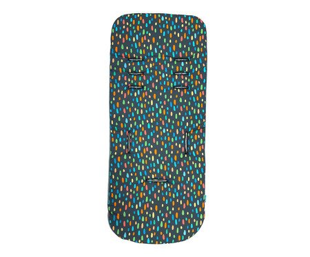 Almofada para Carrinho Drops Azul Marinho