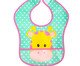 Babador com Bolso Girafa Rosa, Colorido | WestwingNow