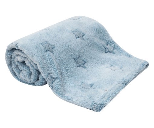 Mantinha Estrelinhas Azul, Colorido | WestwingNow