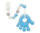 Mordedor em Silicone com Prendedor Azul, Colorido | WestwingNow