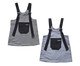 Vestido Dupla Face Pied de Poule Branco e Jeans Black, Colorido | WestwingNow
