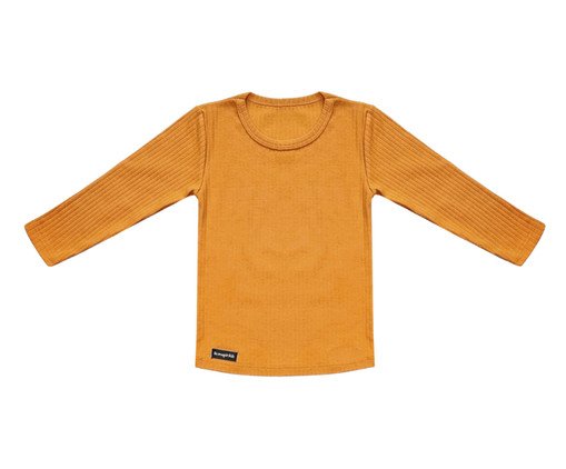 Blusa Canelada Laranja, Colorido | WestwingNow