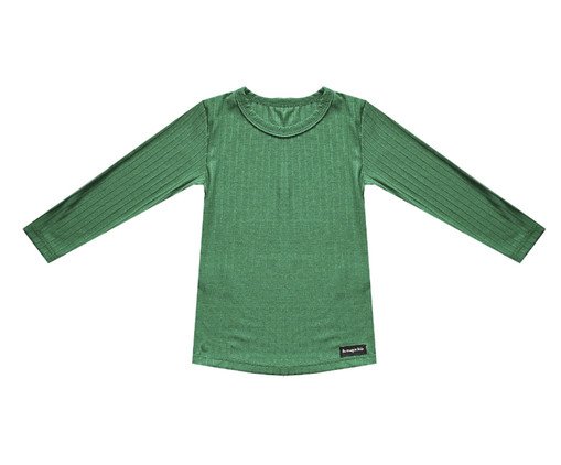 Blusa Canelada Verde, Verde | WestwingNow