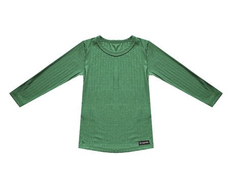 Blusa Canelada Verde