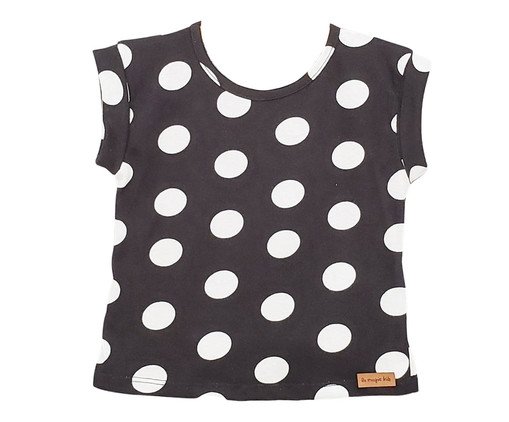 Blusa Manga Japonesa Bolotas, Colorido | WestwingNow