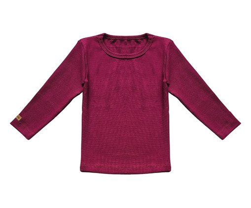 Blusa Canelada Bordô, Colorido | WestwingNow