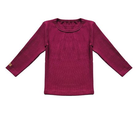 Blusa Canelada Bordô