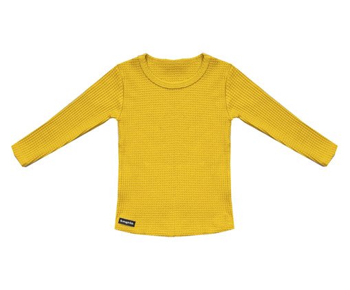 Blusa Canelada Mostarda, Colorido | WestwingNow