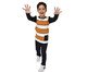 Camiseta Listras Mostarda Preto e Off-White, Colorido | WestwingNow