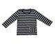 Camiseta Listras Preto e Mesclado, Colorido | WestwingNow