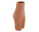 Vaso em Cerâmica Mulher - Marrom, Marrom | WestwingNow