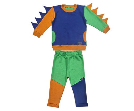 Conjunto Dino Colors, Colorido | WestwingNow
