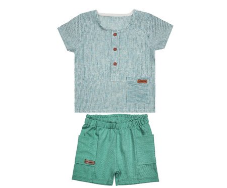 Conjunto Camisa e Shorts Verde | Westwing