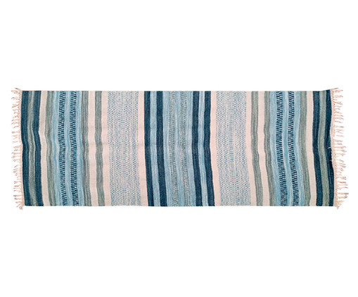 Passadeira Kilim Chicago Lola Azul, Azul | WestwingNow