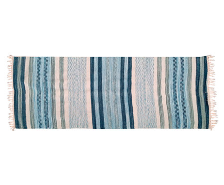 Passadeira Kilim Chicago Lola Azul