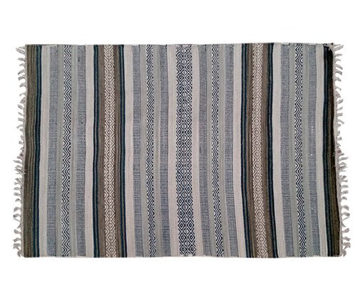 Tapete Kilim Chicago Lola Cinza, Cinza | WestwingNow