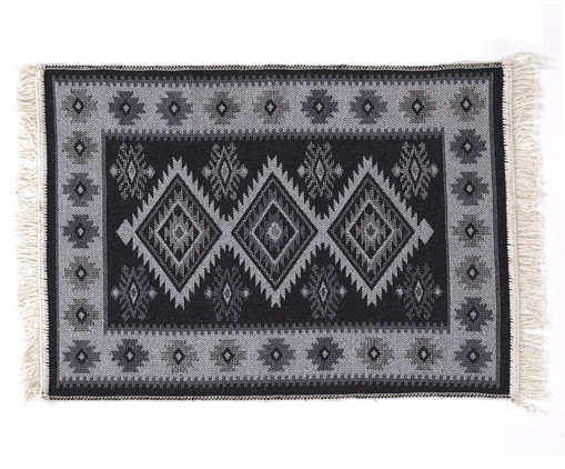 Tapete Indiano Kilim Cinza, Cinza | WestwingNow