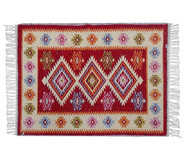 Tapete Indiano Kilim Antep Aly Vermelho | WestwingNow