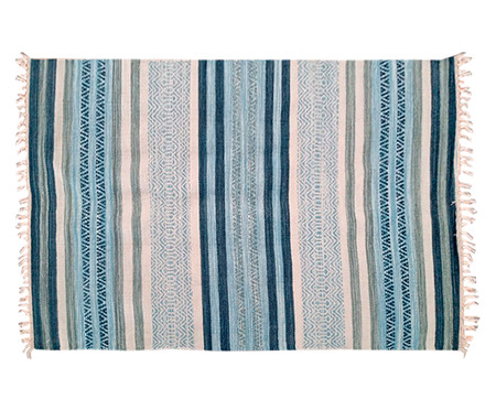 Tapete Kilim Chicago Lola Azul