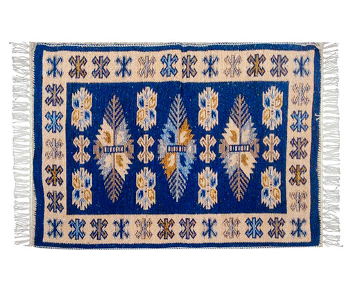 Tapete Indiano Kilim Antep Azul I, Azul | WestwingNow