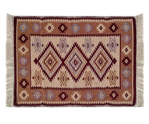 Tapete Indiano Kilim Bege, Bege | WestwingNow