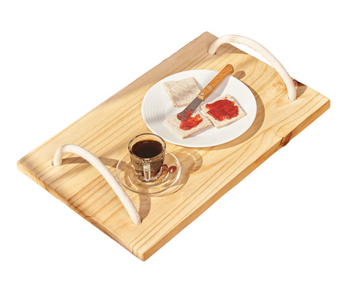 Bandeja Decorativa Corda, Natural | WestwingNow