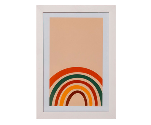 Quadro Rainbow, Marrom | WestwingNow