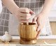 Jogo de Pilão e Descascador em Bambu Wzorek, Natural | WestwingNow