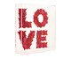 Caixa Love Vermelho e Rosa, Transparente | WestwingNow