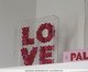 Caixa Love Vermelho e Rosa, Transparente | WestwingNow