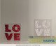 Caixa Love Vermelho e Rosa, Transparente | WestwingNow
